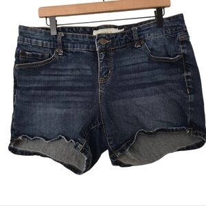 Torrid Dark Blue Jean Shorts Size 14
